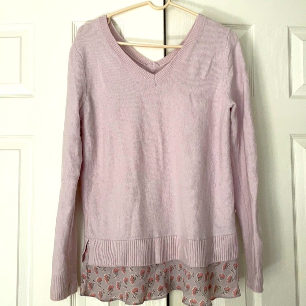 Pink loft sweater